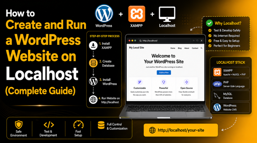 Create and Run a WordPress Website on Localhost