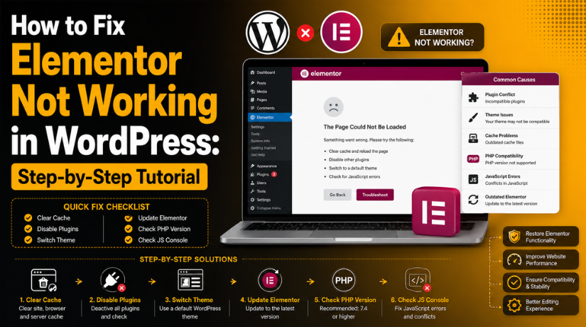 Elementor Not Working