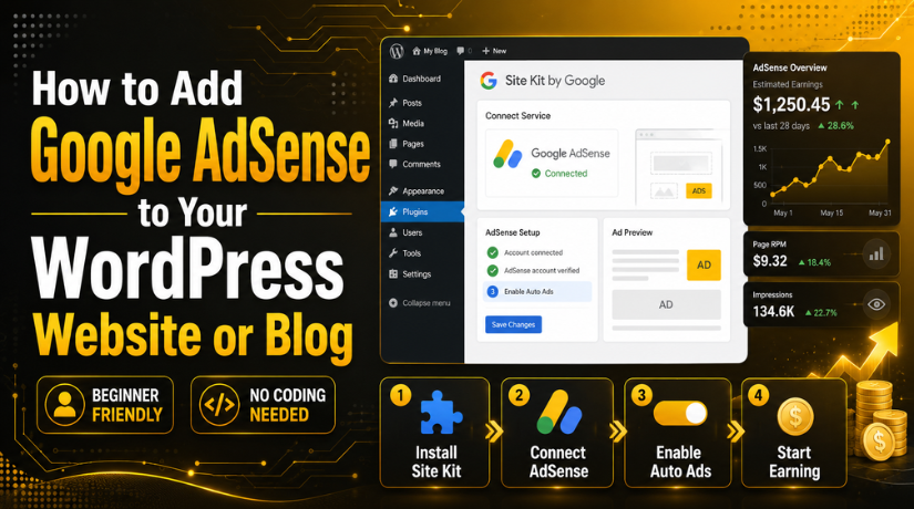 Google AdSense to Your WordPress
