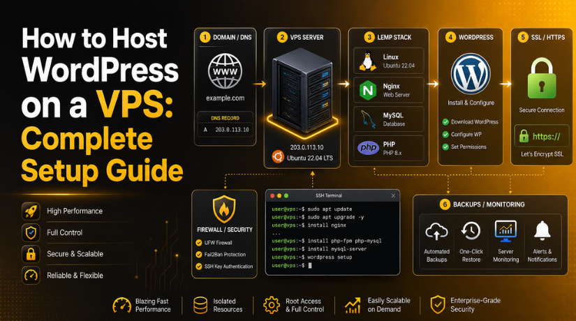 Host WordPress on a VPS Complete Setup