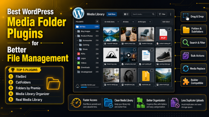 WordPress Media Folder Plugins