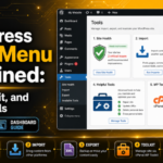 WordPress Tools Menu Explained
