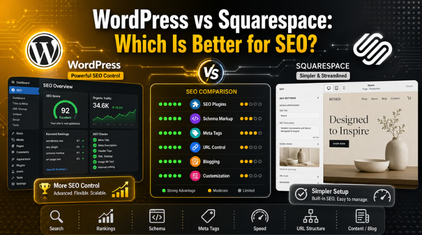 WordPress vs Squarespace