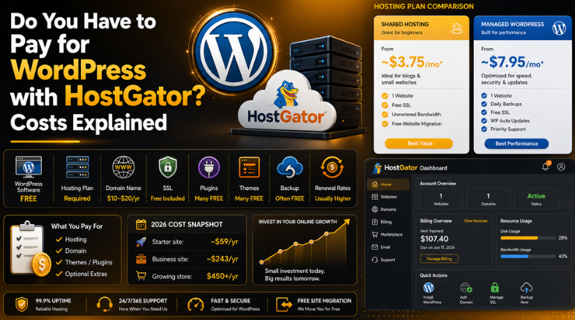 WordPress with HostGator