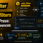 add_filter vs apply_filters in WordPress