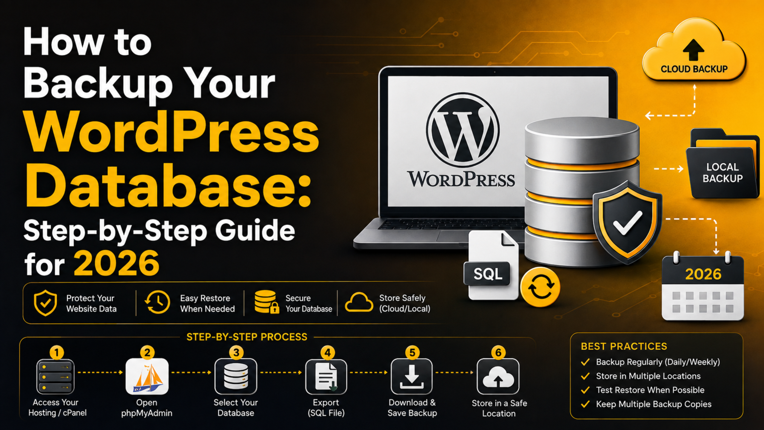 Backup Your WordPress Database