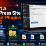 Export a WordPress Site Without Plugins