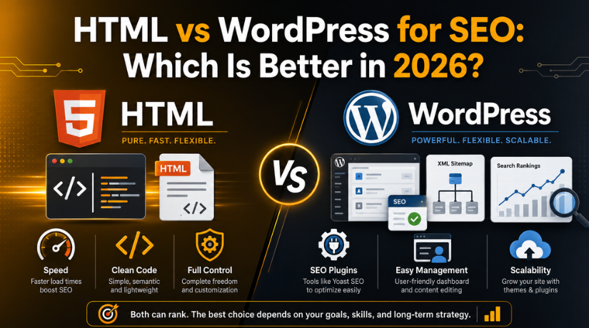 HTML vs WordPress for SEO