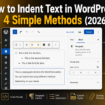 How to Indent Text in WordPress