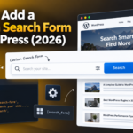 Add a Custom Search Form to WordPress