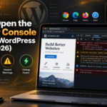 Browser Console to Debug WordPress Issues