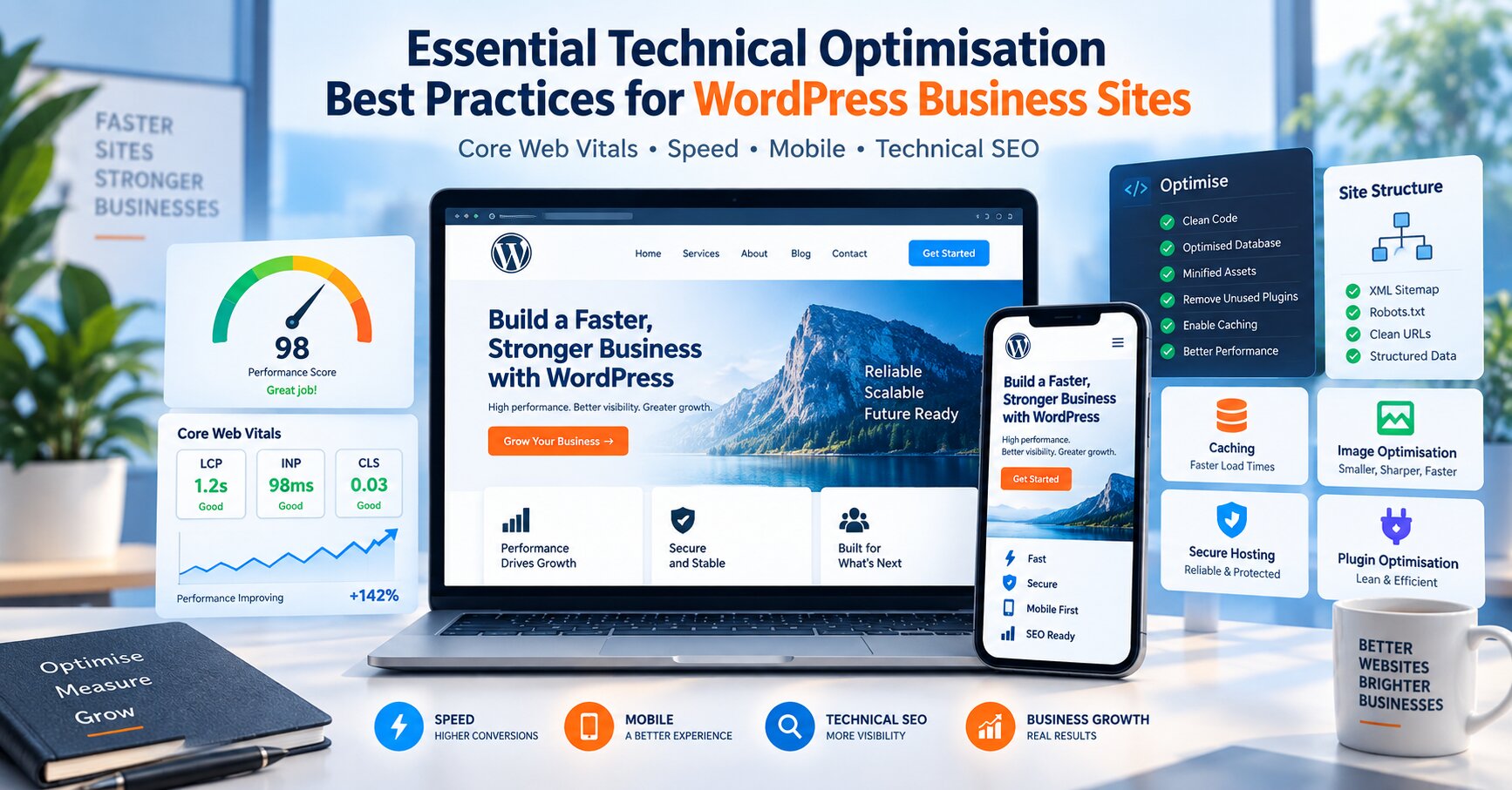 Essential Technical Optimisation Best Practices for WordPress Business Sites
