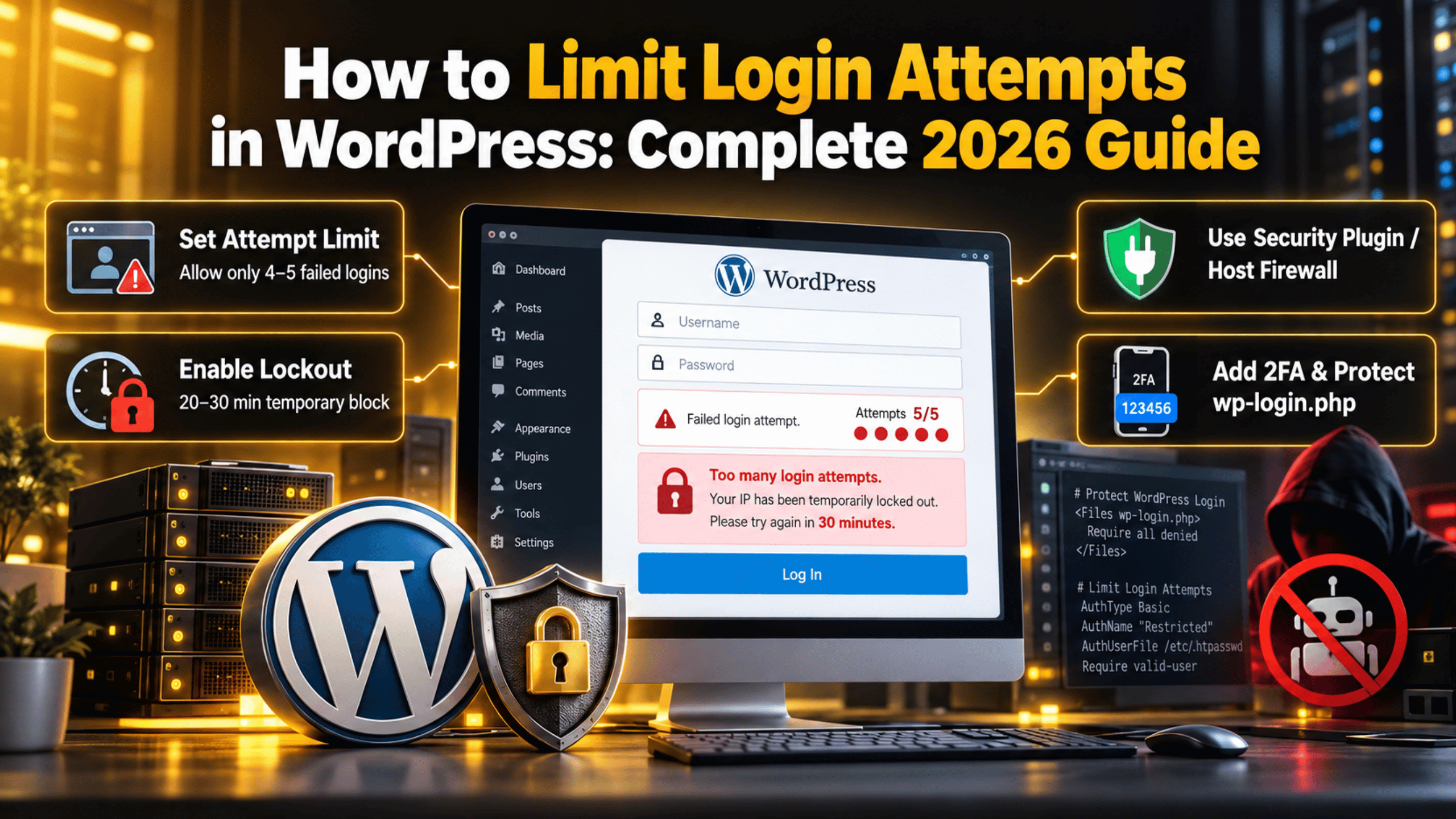 Limit Login Attempts in WordPress