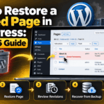 Restore a Deleted Page in WordPress