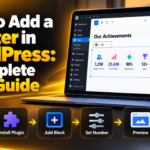 Add a Counter in WordPress