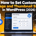 Custom Image and Thumbnail Sizes
