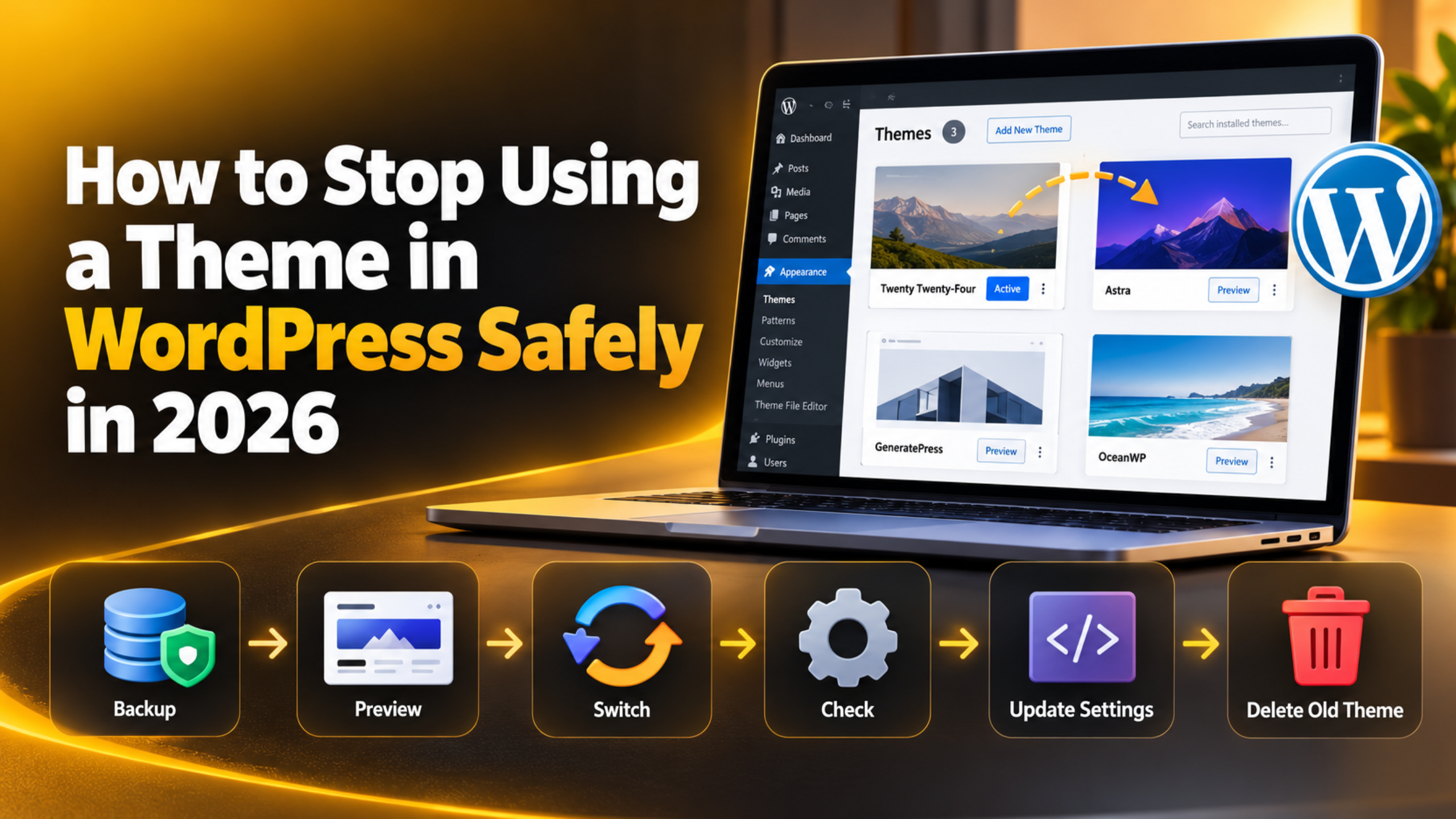 Stop Using a Theme in WordPress