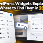 WordPress Widgets Explained